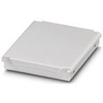 Installation Component Housing, Cover, Width 53.6 mm , Color Light Gray (7035), Polycarbonate
