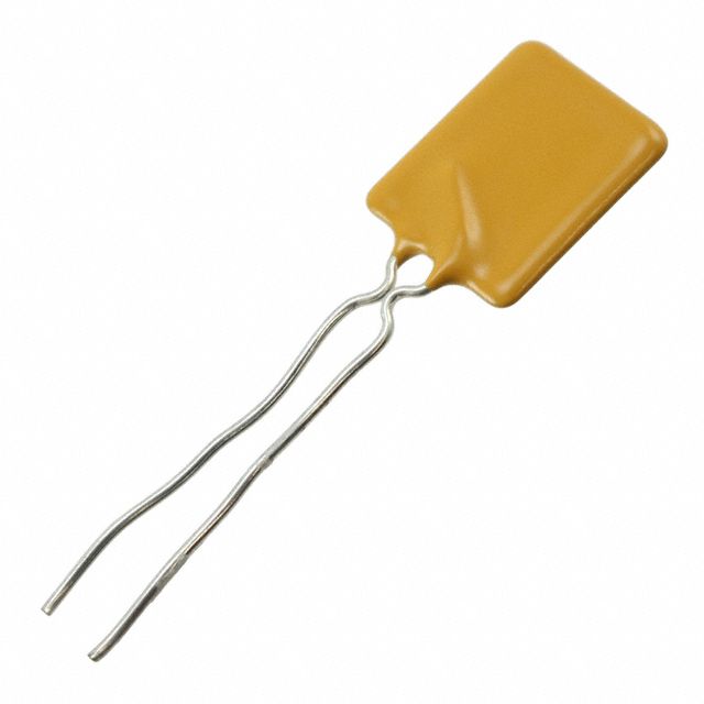 PTC Resettable Fuse 4A Hold, 8A Trip, 30VDC, 40A, 2.5W, Radial