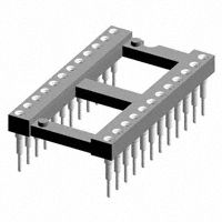 CONN IC DIP SOCKET 24POS GOLD