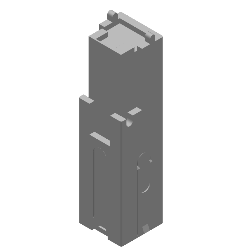1 Pos Crimp Wire Housing, 55A, 600V, UL94 V-0, PC