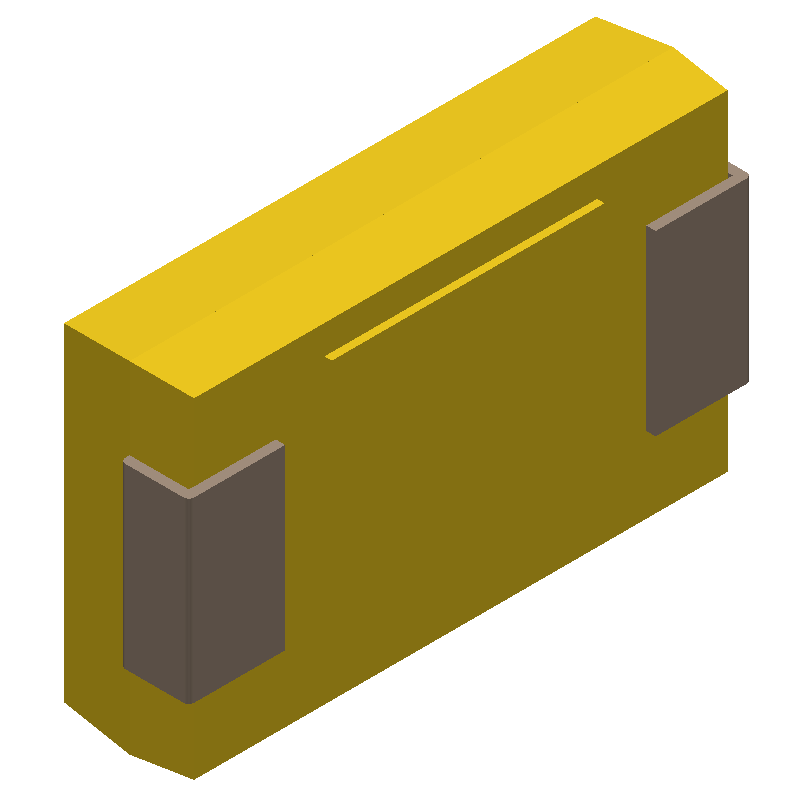 47uF 16V Tantalum Capacitor, 70mR ESR, SMD, 2917