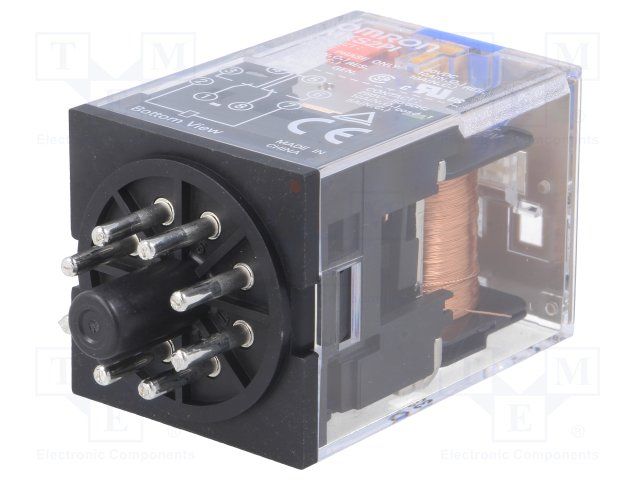 DPDT Power Relay, 24VDC Coil, 10A, Non-Latching