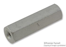 STANDOFF HEX 4-40THR .875"L ALUM
