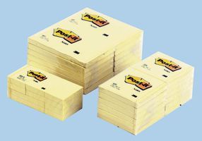PAD, POST IT 655, YELLOW, 76X127MM PK12 - ; ROHS COMPLIANT: NA;