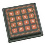 16Keypads and Keyboards Terminal Pins 10mA 24VDC 3.43N