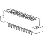 Conn Card Edge F 100 POS 3.18mm Wire Wrap ST Thru-Hole
