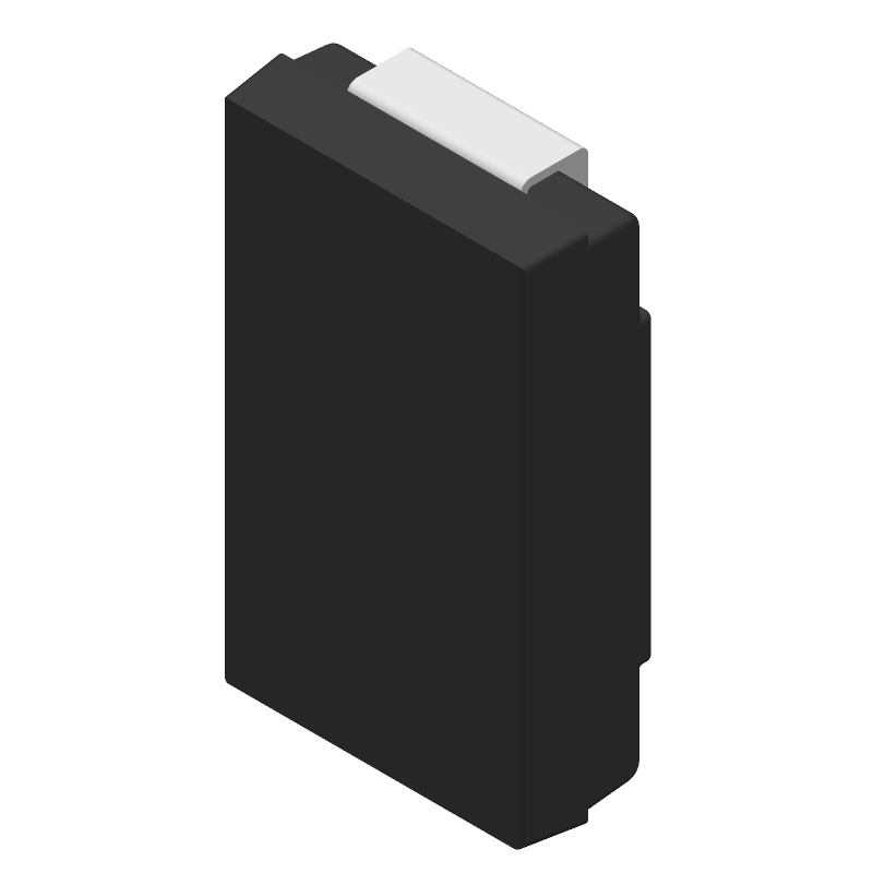 330uF 6.3V Polymer Tantalum Capacitor, 9mR ESR, 105°C, 7343 SMD