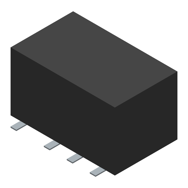DPDT RF Relay, 5VDC Coil, 5A Contact, 900MHz, Surface Mount