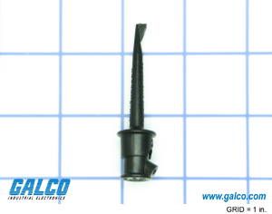 Minigrabber Test Clip, 5A, 30V, Gold Plated Copper, Insulated