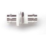 BNC-BNC RF Adapter, Female-Female, Panel Mount, 50 Ohm