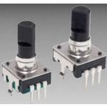 Mechanical Encoder Rotary Incremental Flat 0.007N.m Straight Quadrature Digital Square Wave 12PPR Through Hole PC Pin