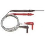 Test Lead Set: 600V, 3A, 1.2m, PVC/Silicone, Banana Plug