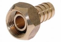 Wade Brass Hose Connector, 1/4 in BSP Female