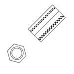 Standoffs & Spacers SPCR HEX 4-40X1.0