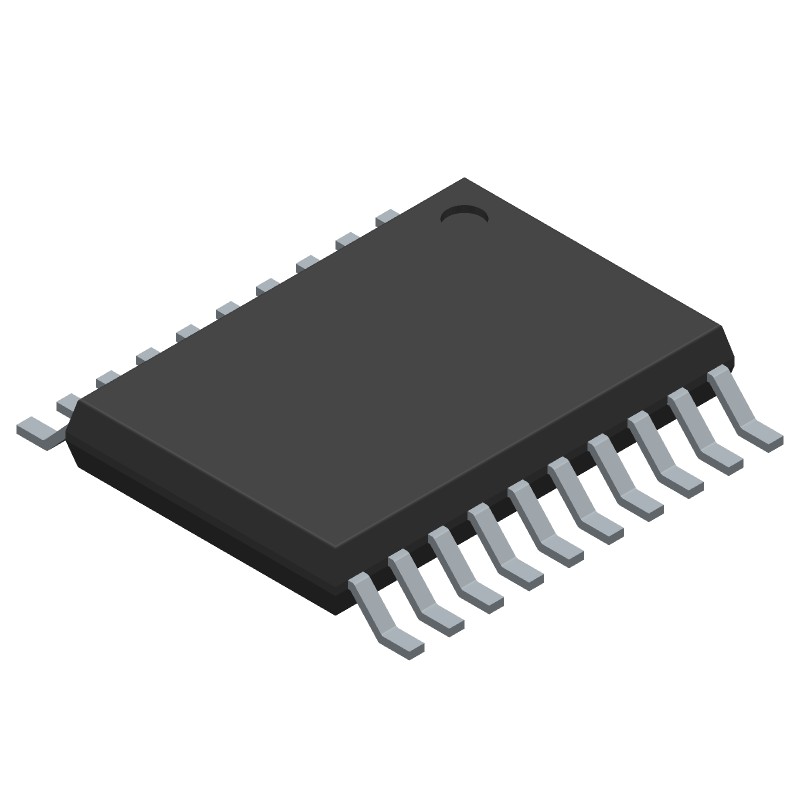 Bus XCVR Single 8-CH 3-ST 20-Pin TSSOP T/R