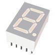 Smart/Normal 7 Seg Numeric LED Display, Hyper Red, 14.22mm, ROHS COMPLIANT PACKAGE-10