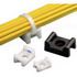 Cable Accessories Tie Mount Nylon 6/6 Ivory Bulk
