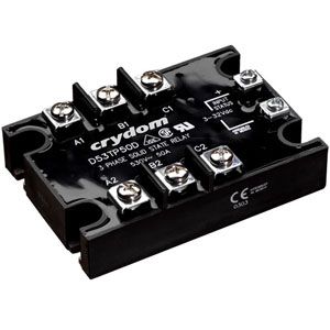 50A 530V DC-In SSR, 4kV Isolation, Panel Mount