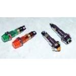 Red LED Panel Mount Indicator, 2V, 15mA, 22mcd