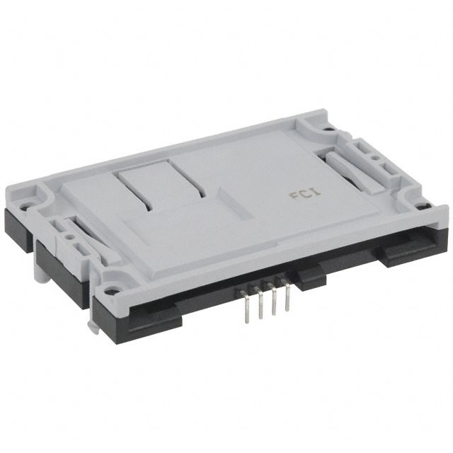 8 Pos SD/microSD Socket, RA, Solder, 2.54mm Pitch, 1A