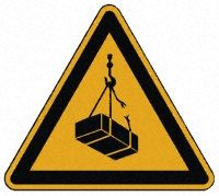 with English Text Aluminium, 200 x 200mm 1Each Hazard Warning