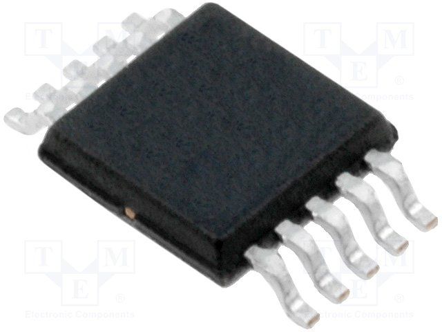 Single Transmitter/Receiver RS-422/RS-485 10-Pin MSOP