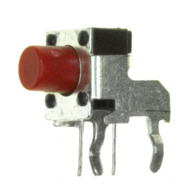 Keypad Switch, 1 Switches, SPST, Momentary-tactile, 0.05A, 12VDC, 2.94N, Solder Terminal, Through Hole-right Angle