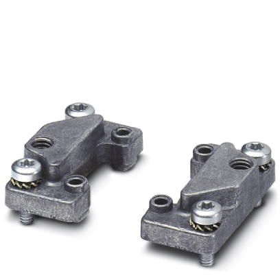 Connector Accessories Mounting Flange Straight Aluminum Die Cast