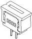 30 Pos 2.5mm Pitch FFC Receptacle, Through Hole, 1A, 200V