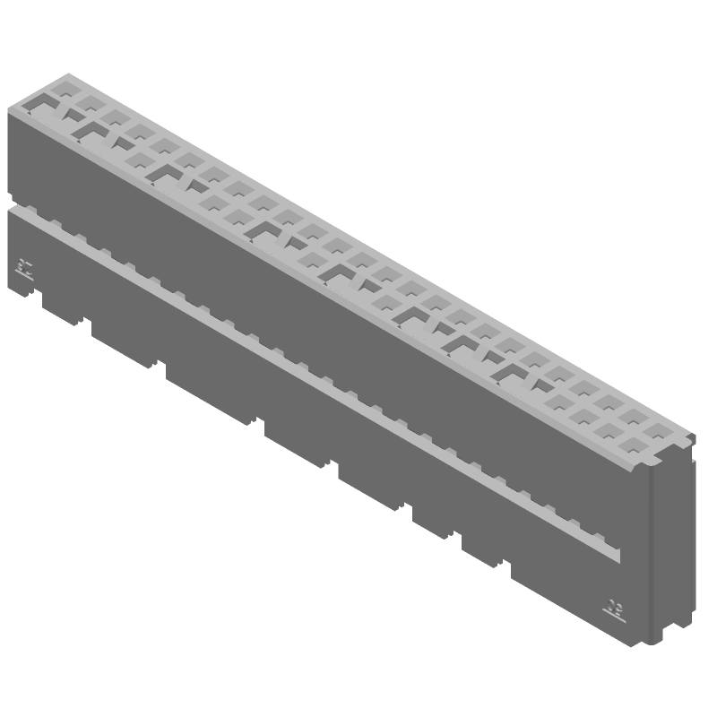 34W+8SH MQS SCKT HSG ASSY