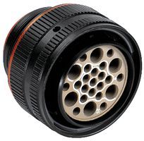 2-Position Female CRIMP Shielded Circular Connector