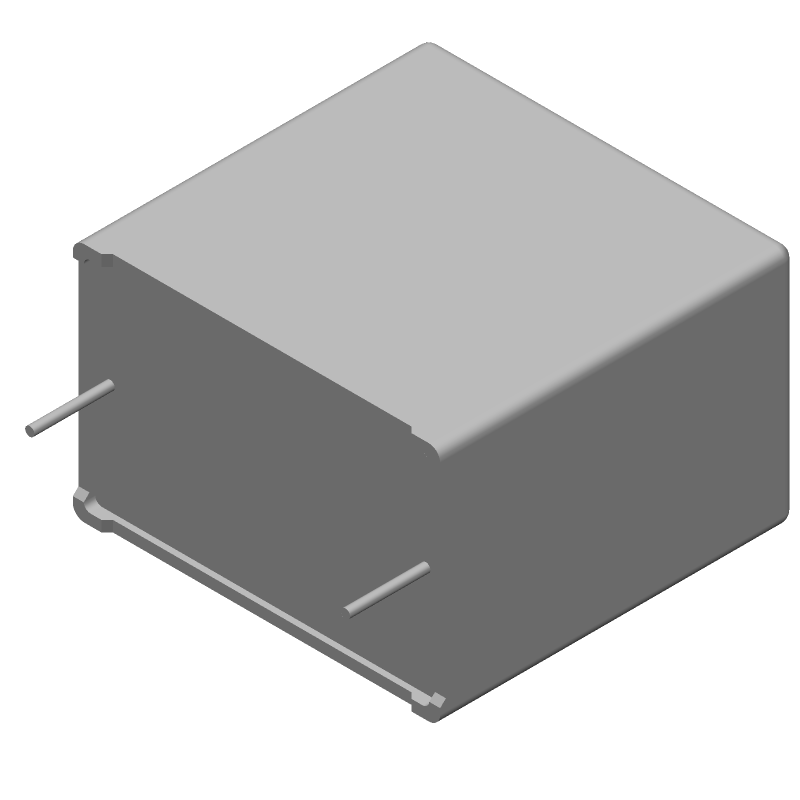 Cap Film 8uF 900V PP 5% (32 X 21 X 31mm) Radial Plastic Rectangular Can 27.5mm 0.008 Ohm 105°C