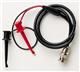 BNC to Mini Hook Test Leads, 60" L, 45V, 20AWG