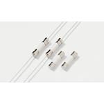 Electric Fuse, Time Delay Blow, 6.3A, 500VAC, 400VDC, 100A (IR), Inline/holder, ROHS COMPLIANT