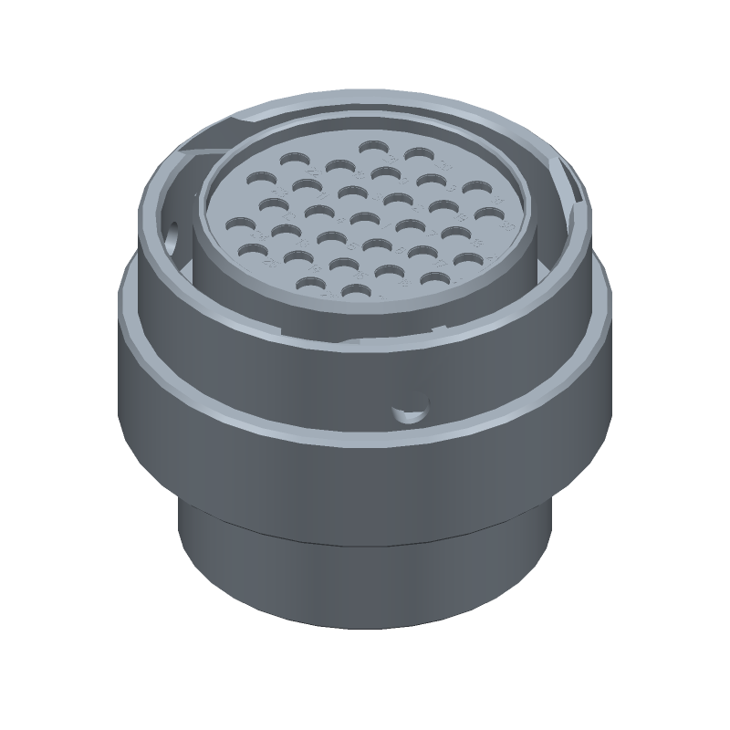 Circular Connector, 31 Pos, Crimp, ST, Cable Mount