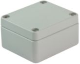 Universal housing dark grey 64 x 58 x 34 mm Aluminium IP 66 EUROMAS, 01.060603.0/A101, Bopla