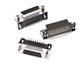 9-Contact D-Subminiature Connector, 2-Row, Right Angle, 125V, 3A, Through Hole
