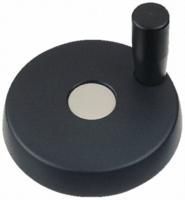 Elesa Black Technopolymer Hand Wheel 72671, 102mm
