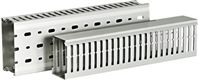 HellermannTyton PVC Open slot Trunking Slotted Panel Trunking, W75 mm x D75mm, L2m