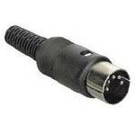 Conn Circular DIN M 7 POS ST Cable Mount 7 Terminal 1 Port Bulk