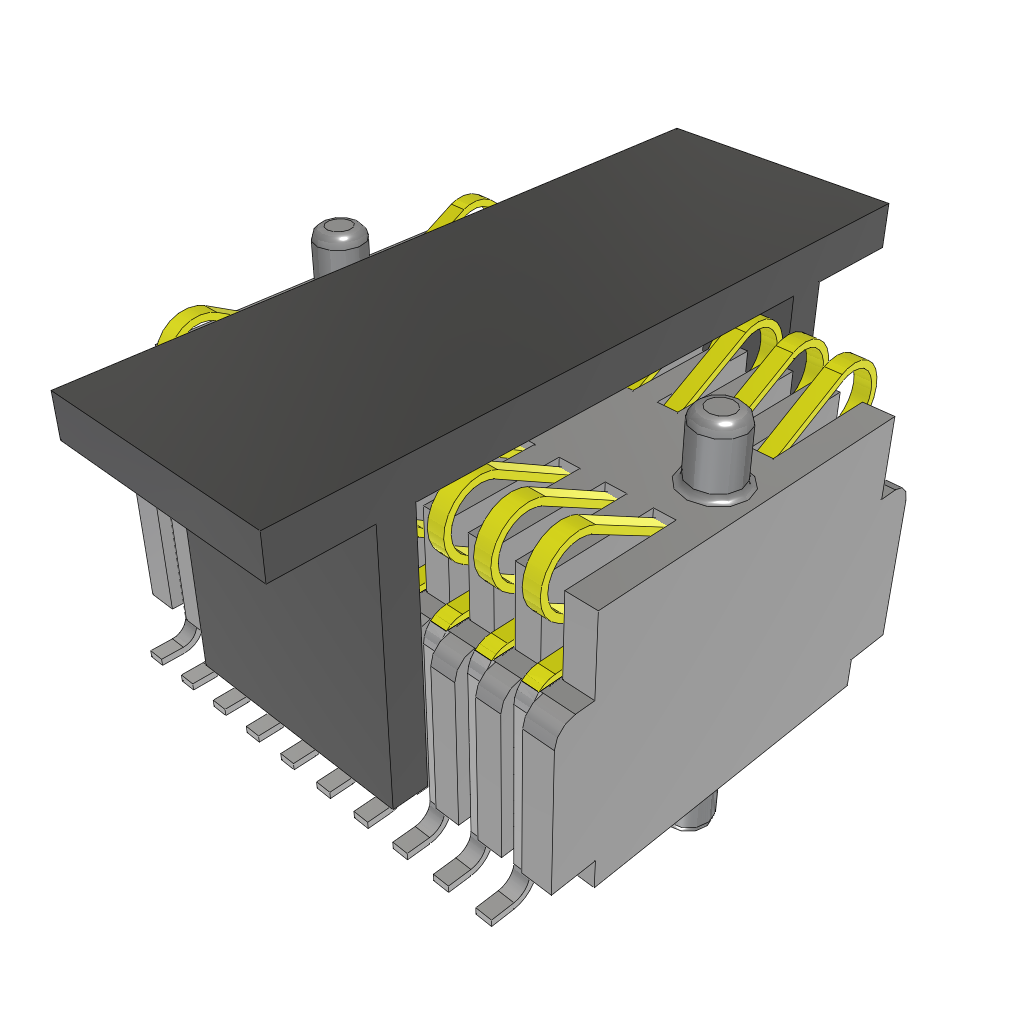 Conn One Piece Board Stacker HDR 20 POS 1mm Solder ST SMD T/R