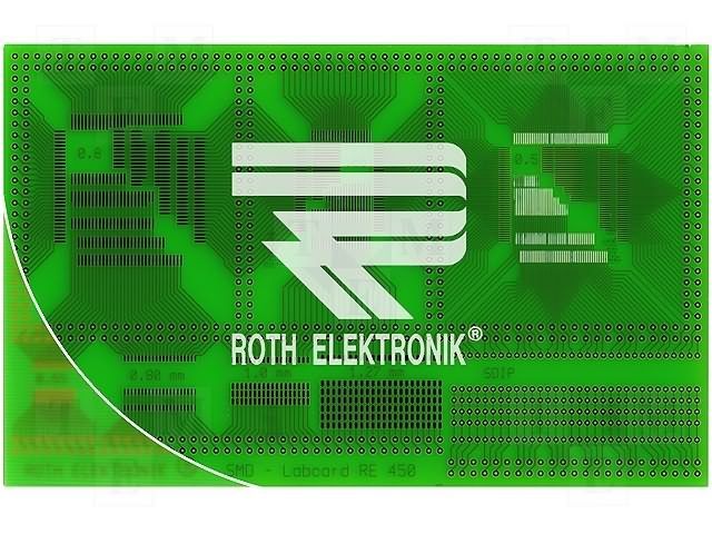 ROTH ELEKTRONIK         RE450-LF            EUROCARD,Sold.practice pcb,w/o holes