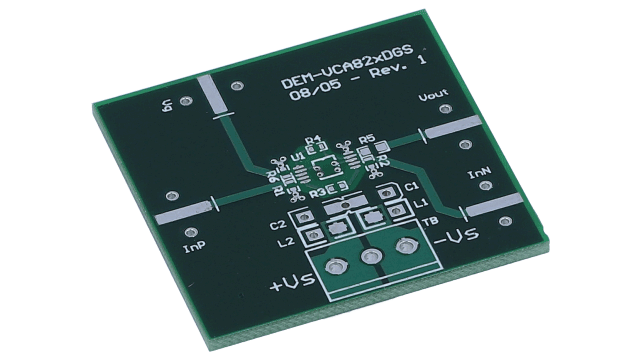 TEXAS INSTRUMENTS         DEM-VCA-MSOP-1A             EVALUATION BOARD, VCA82x VOLTAGE CONTROLLED AMPLIFIER