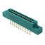 20 Pos 2 Row 3.96mm Pitch Female Edge Connector