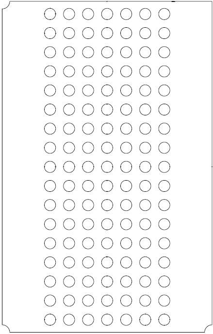 Cache SRAM, 128KX32, 2.8ns, CMOS, PBGA119, 14 X 22 MM, 2.40 MM HEIGHT, BGA-119