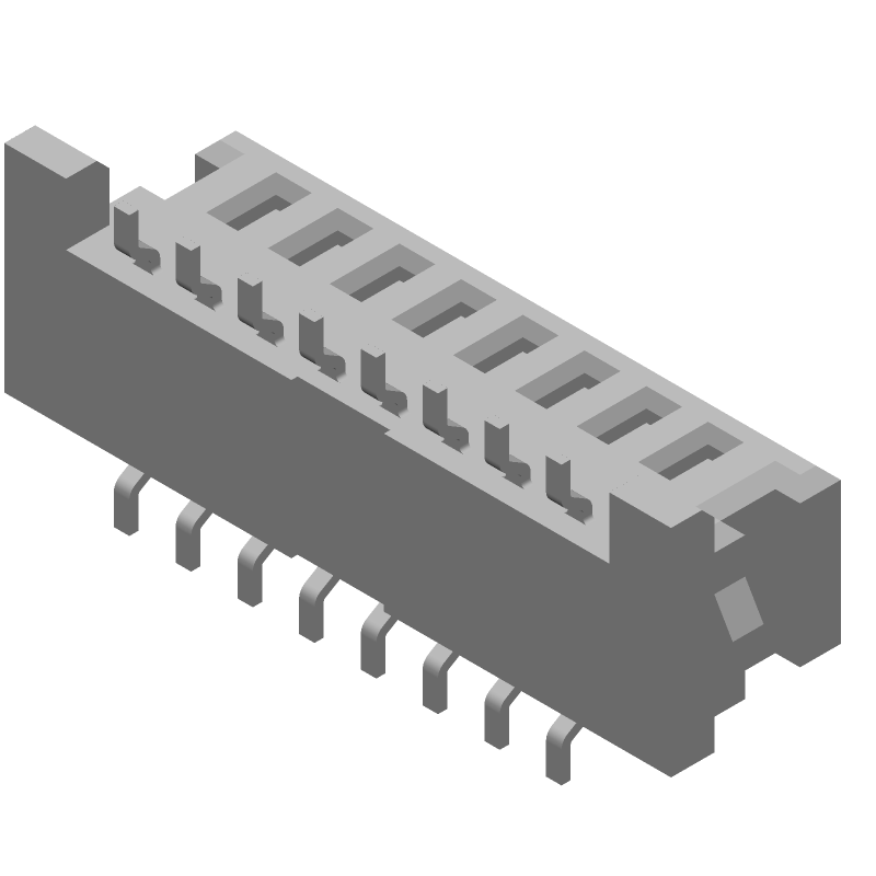 HDR ASSY MINI VP 1.0MM W TO B