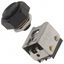 DPDT Pushbutton Switch, 5A 250VAC/30VDC, Momentary, Solder, Panel Mount