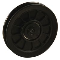 BNL Acetal Pulley 4in Outside Diameter, 0.7in Pitch Diameter , 0.375in Bore