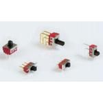 20V SPDT Slide Switch, 2-Position, Through Hole Mount, 85°C