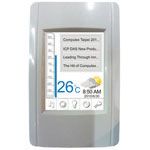 Compact PLC Touchscreen Controller with High Resolution Colo
